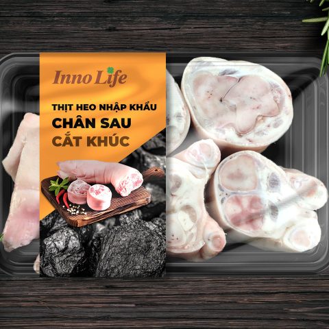 Pork hind feet cut into slices- Manten Đức